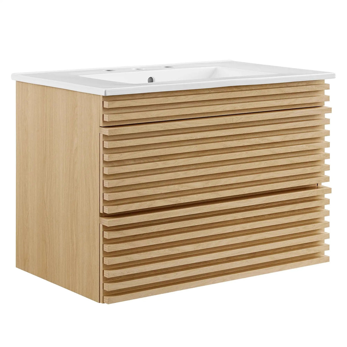 Render 30" Wall-Mount Bathroom Vanity by Modway by HouseOfZazla