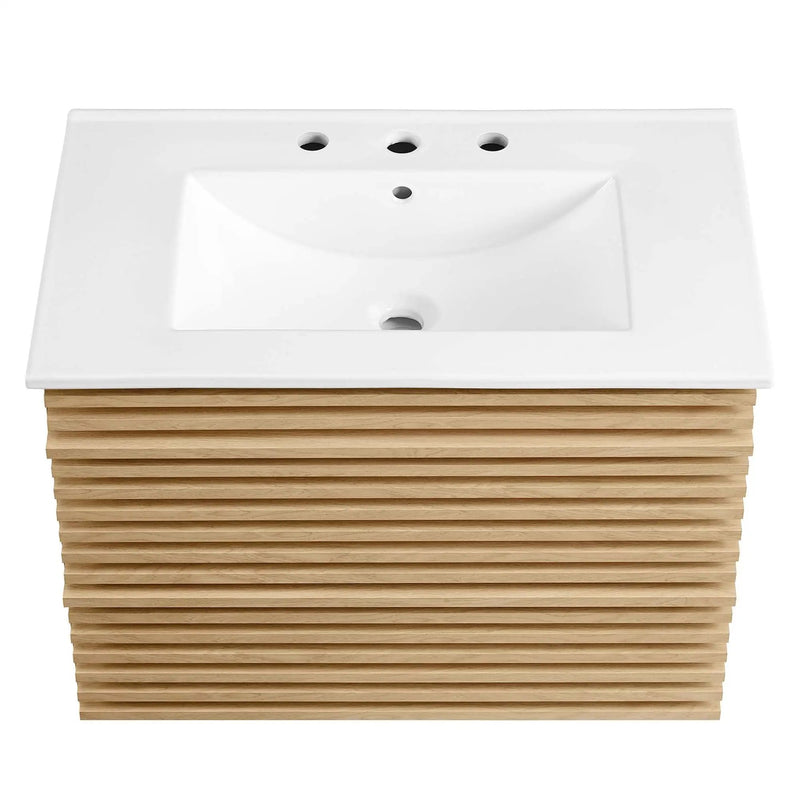 Render 30" Wall-Mount Bathroom Vanity by Modway by HouseOfZazla