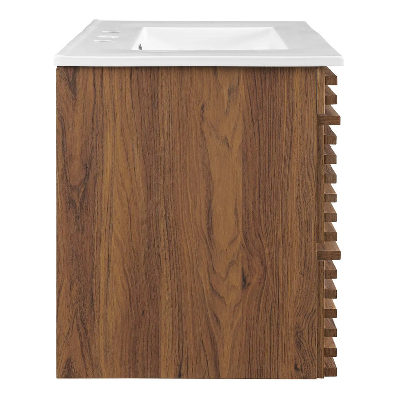 Render 30" Wall-Mount Bathroom Vanity by Modway by HouseOfZazla
