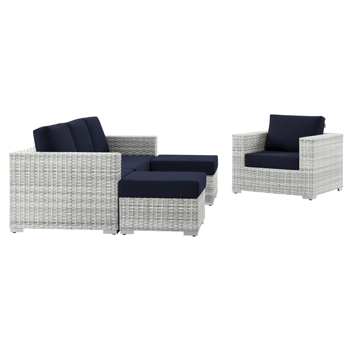 Convene 4-Piece Outdoor Patio Set by Modway, photo 2 of 14
