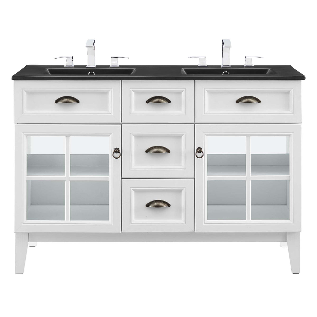 Isle 48" Double Bathroom Vanity Cabinet by Modway - EEI-5480, photo 9 of 12