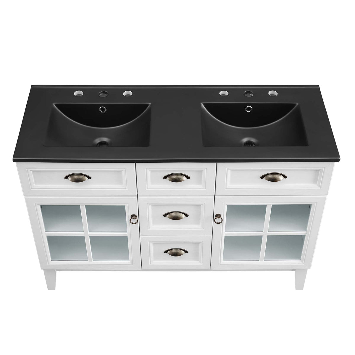 Isle 48" Double Bathroom Vanity Cabinet by Modway - EEI-5480, photo 10 of 12