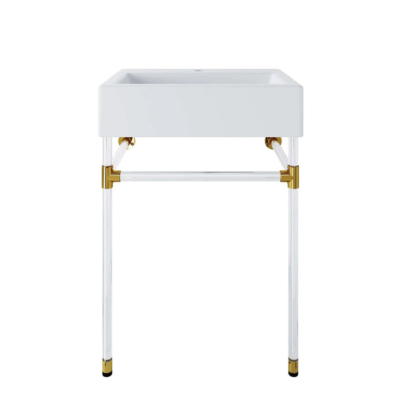 Redeem 24" Acrylic Wall-Mount Bathroom Vanity by Modway by HouseOfZazla