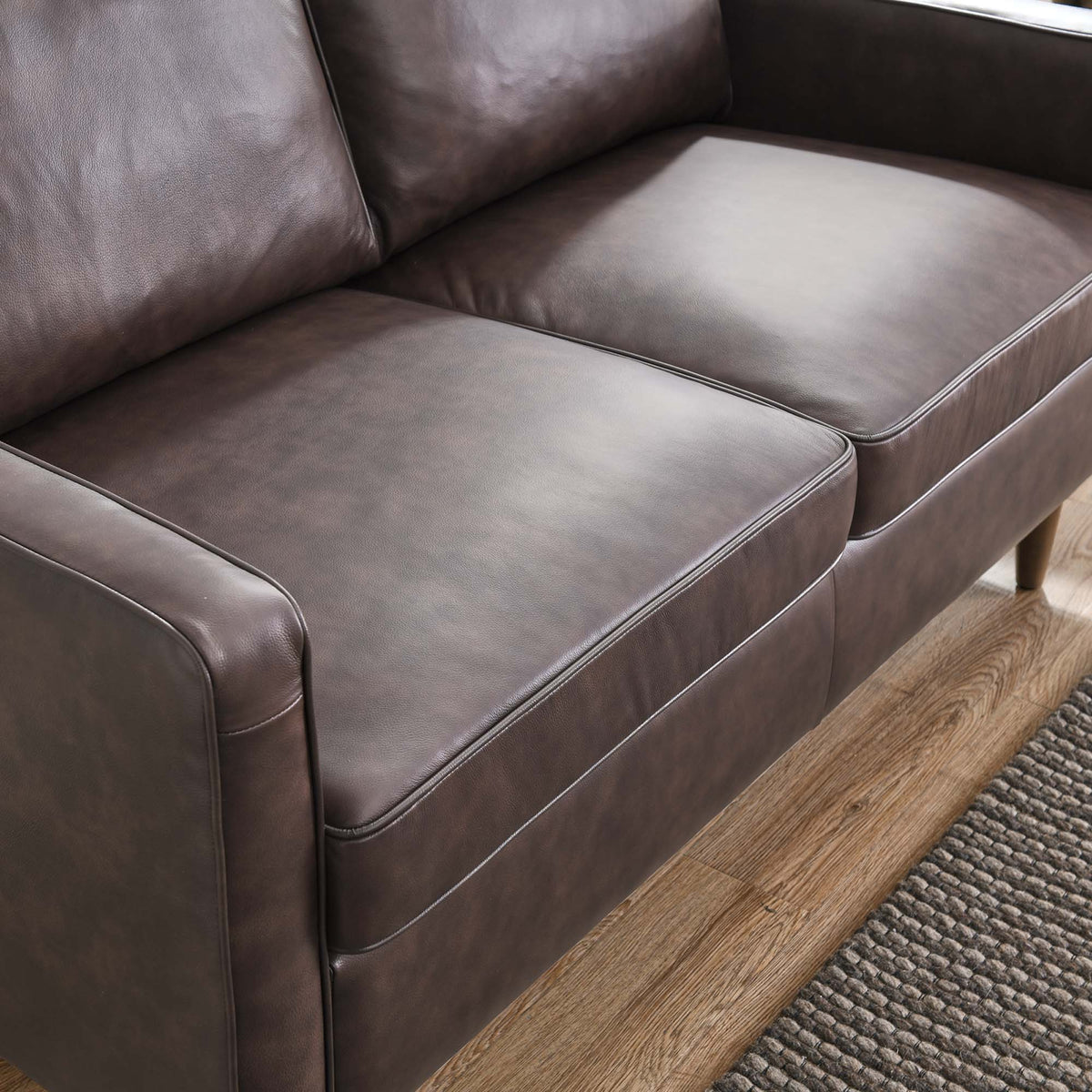 Impart Genuine Leather Loveseat by Modway, photo 8 of 16