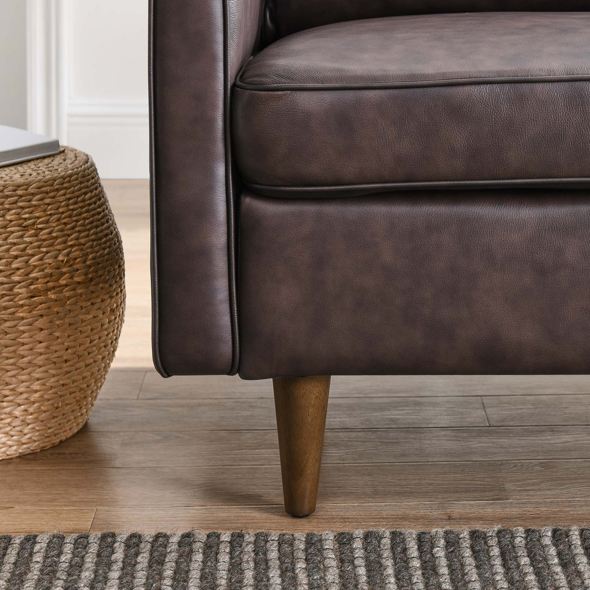 Impart Genuine Leather Armchair by Modway, photo 8 of 16