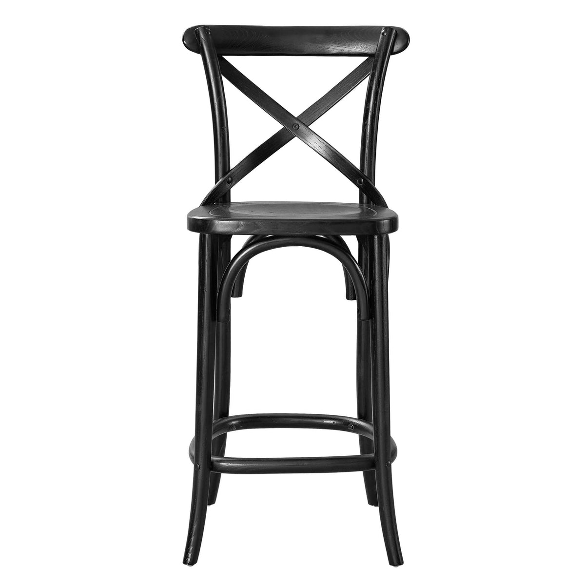 Gear Counter Stool by Modway - Black / Gray / Midnight Blue / Natural / Walnut / White (EEI-5562), photo 5 of 42
