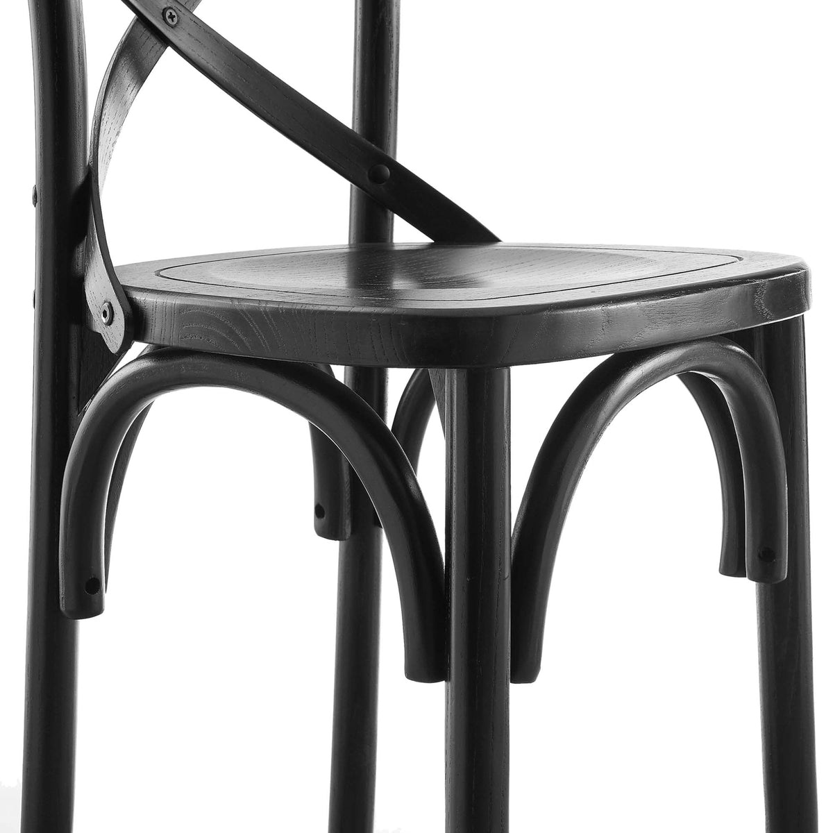 Gear Counter Stool by Modway - Black / Gray / Midnight Blue / Natural / Walnut / White (EEI-5562), photo 8 of 42