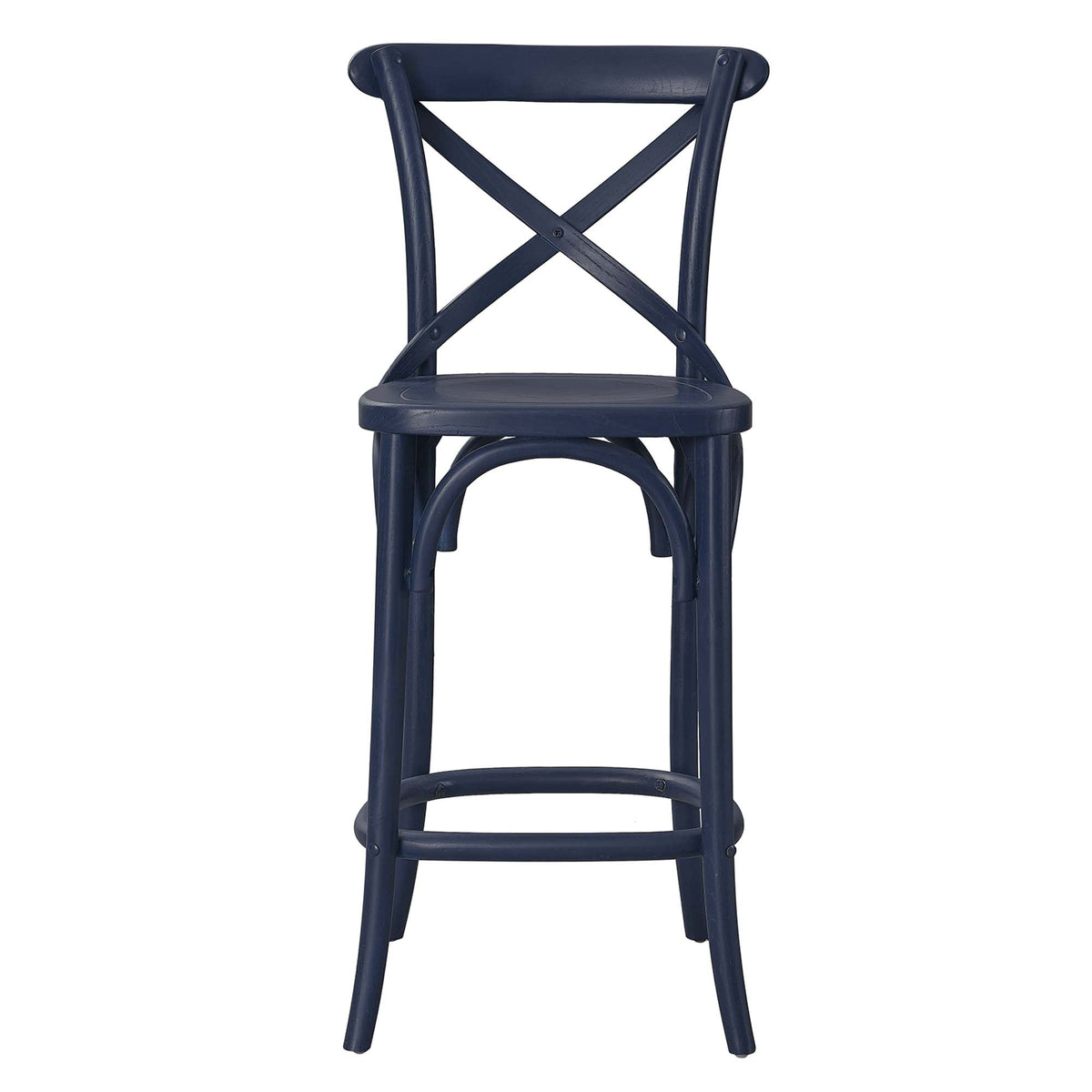 Gear Counter Stool by Modway - Black / Gray / Midnight Blue / Natural / Walnut / White (EEI-5562), photo 27 of 42