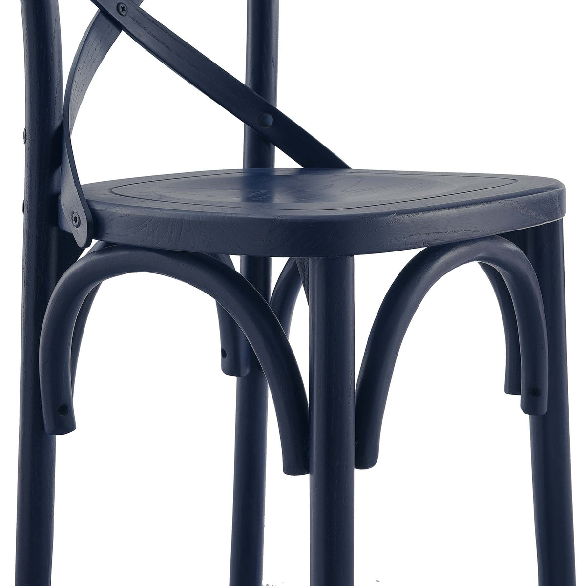 Gear Counter Stool by Modway - Black / Gray / Midnight Blue / Natural / Walnut / White (EEI-5562), photo 30 of 42
