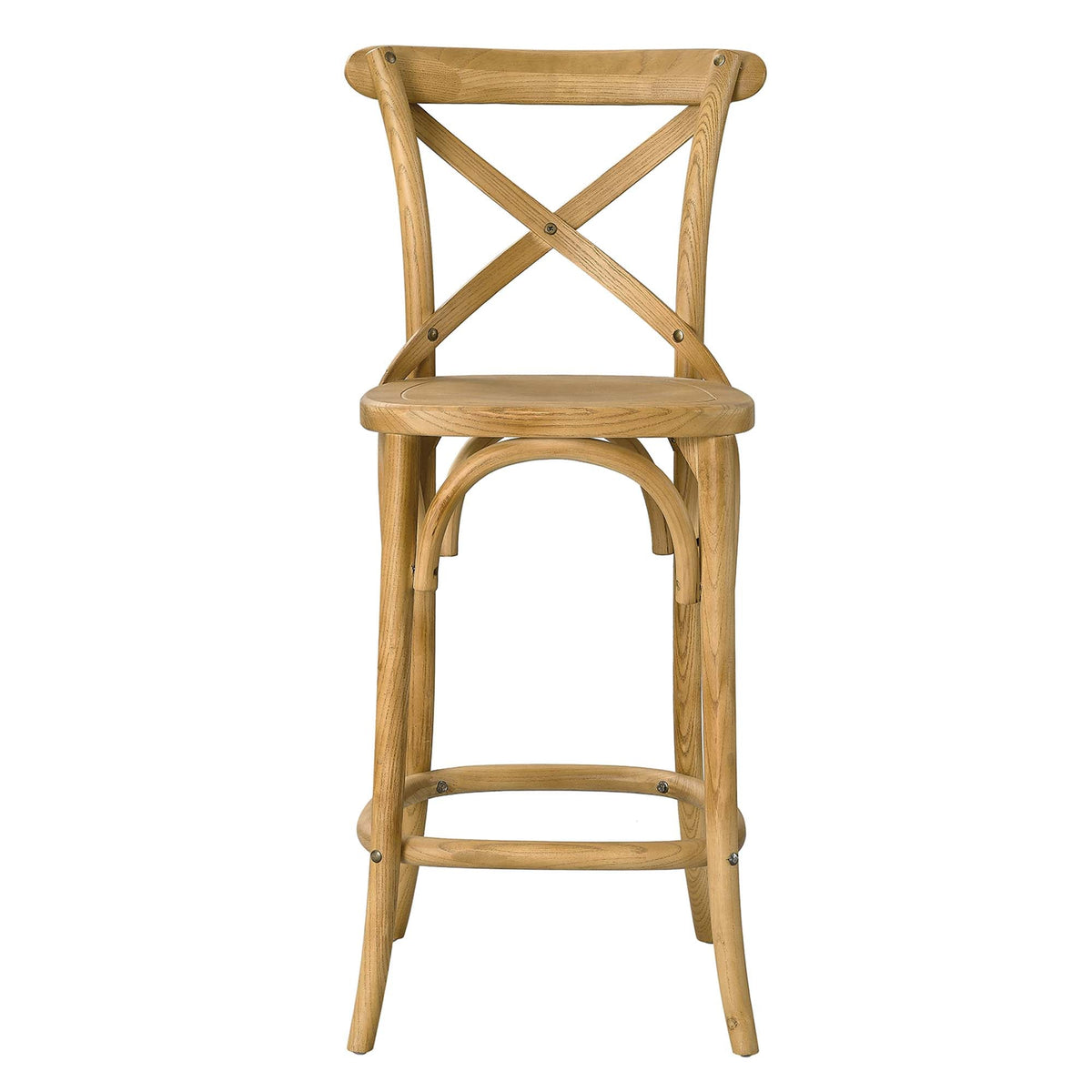 Gear Counter Stool by Modway - Black / Gray / Midnight Blue / Natural / Walnut / White (EEI-5562), photo 38 of 42