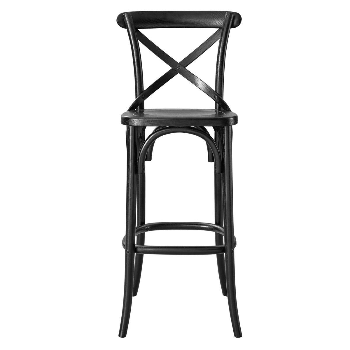 Gear Bar Stool by Modway - Black / Gray / Midnight Blue / Natural / Walnut / White (EEI-5563), photo 5 of 42