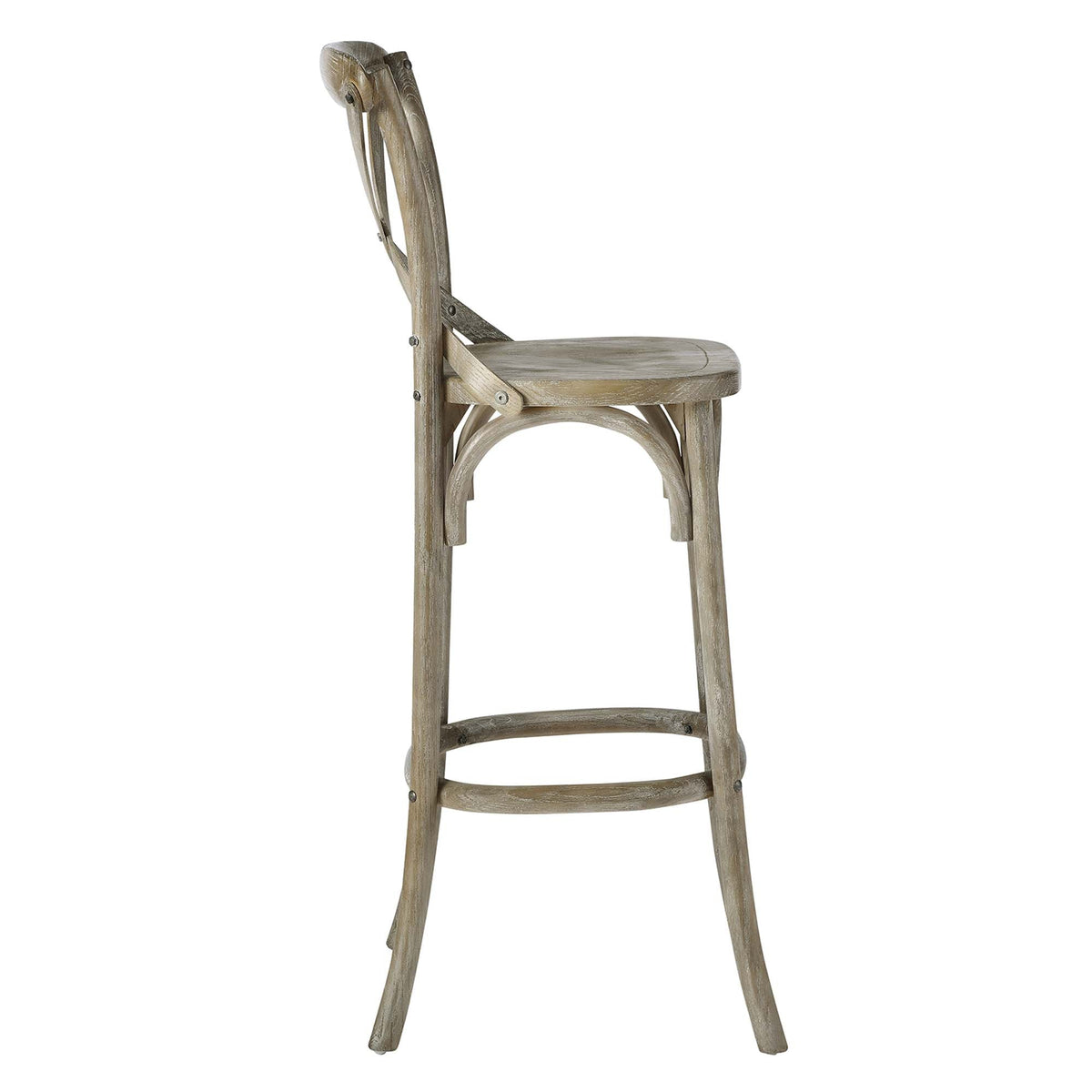 Gear Bar Stool by Modway - Black / Gray / Midnight Blue / Natural / Walnut / White (EEI-5563), photo 15 of 42