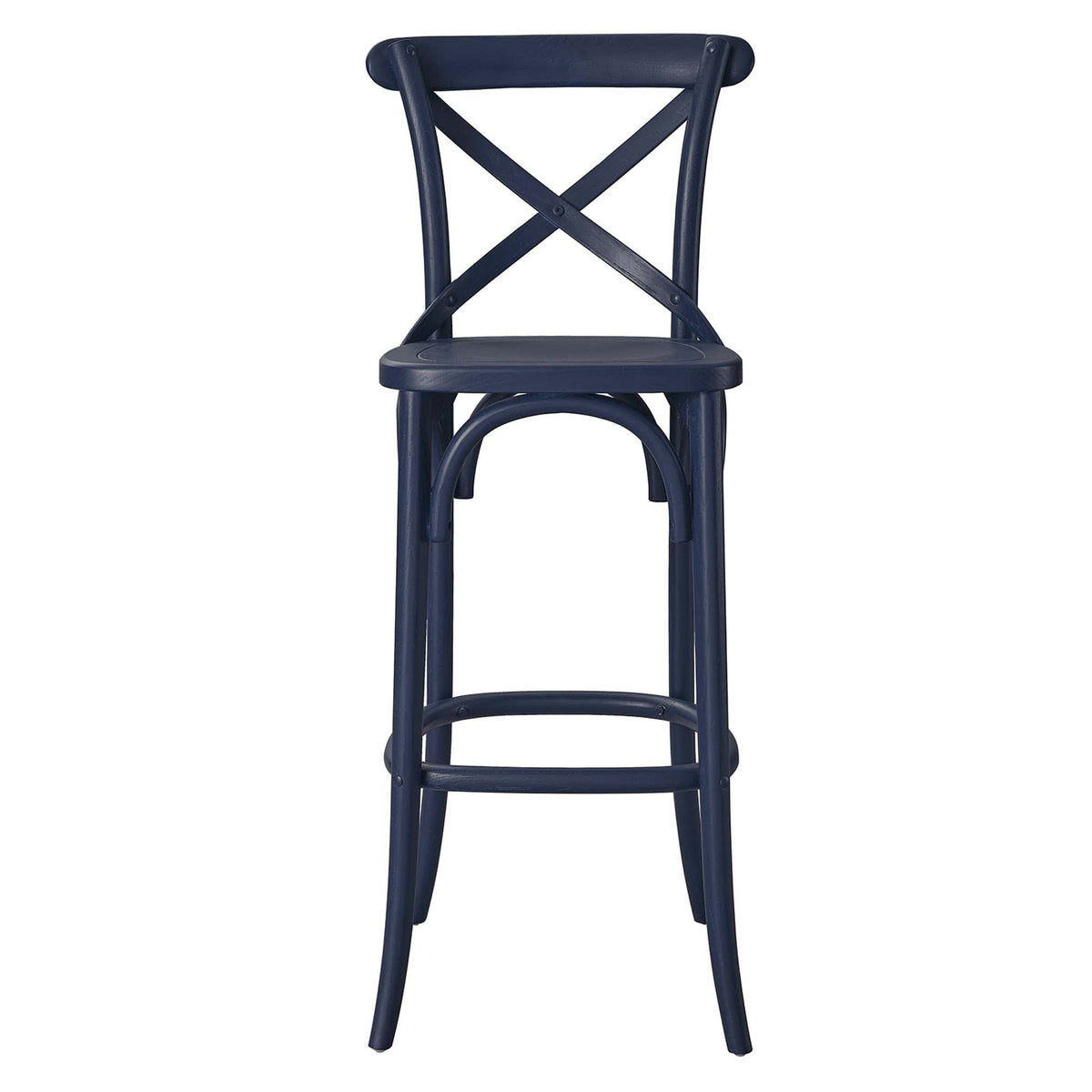 Gear Bar Stool by Modway - Black / Gray / Midnight Blue / Natural / Walnut / White (EEI-5563), photo 28 of 42
