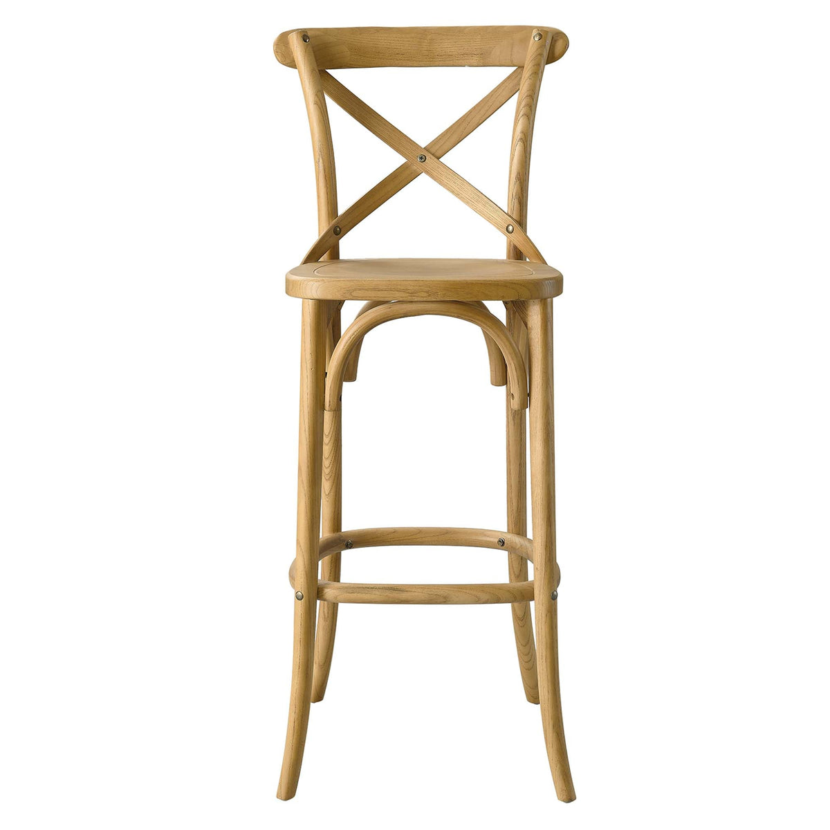 Gear Bar Stool by Modway - Black / Gray / Midnight Blue / Natural / Walnut / White (EEI-5563), photo 40 of 42