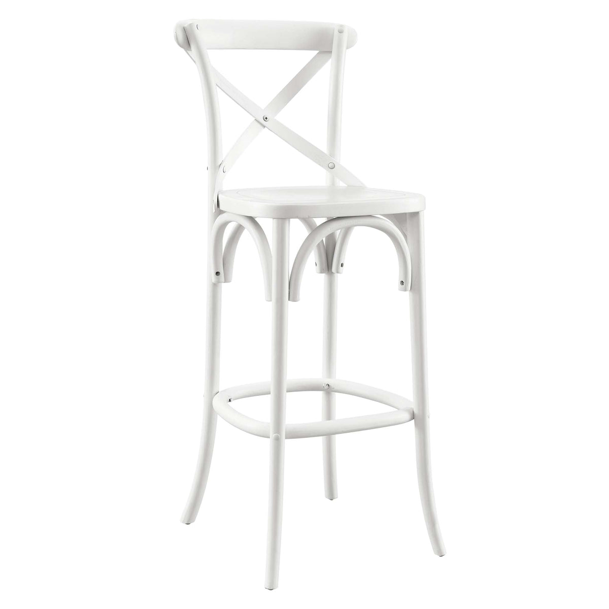 Gear Bar Stool by Modway - Black / Gray / Midnight Blue / Natural / Walnut / White (EEI-5563), photo 42 of 42