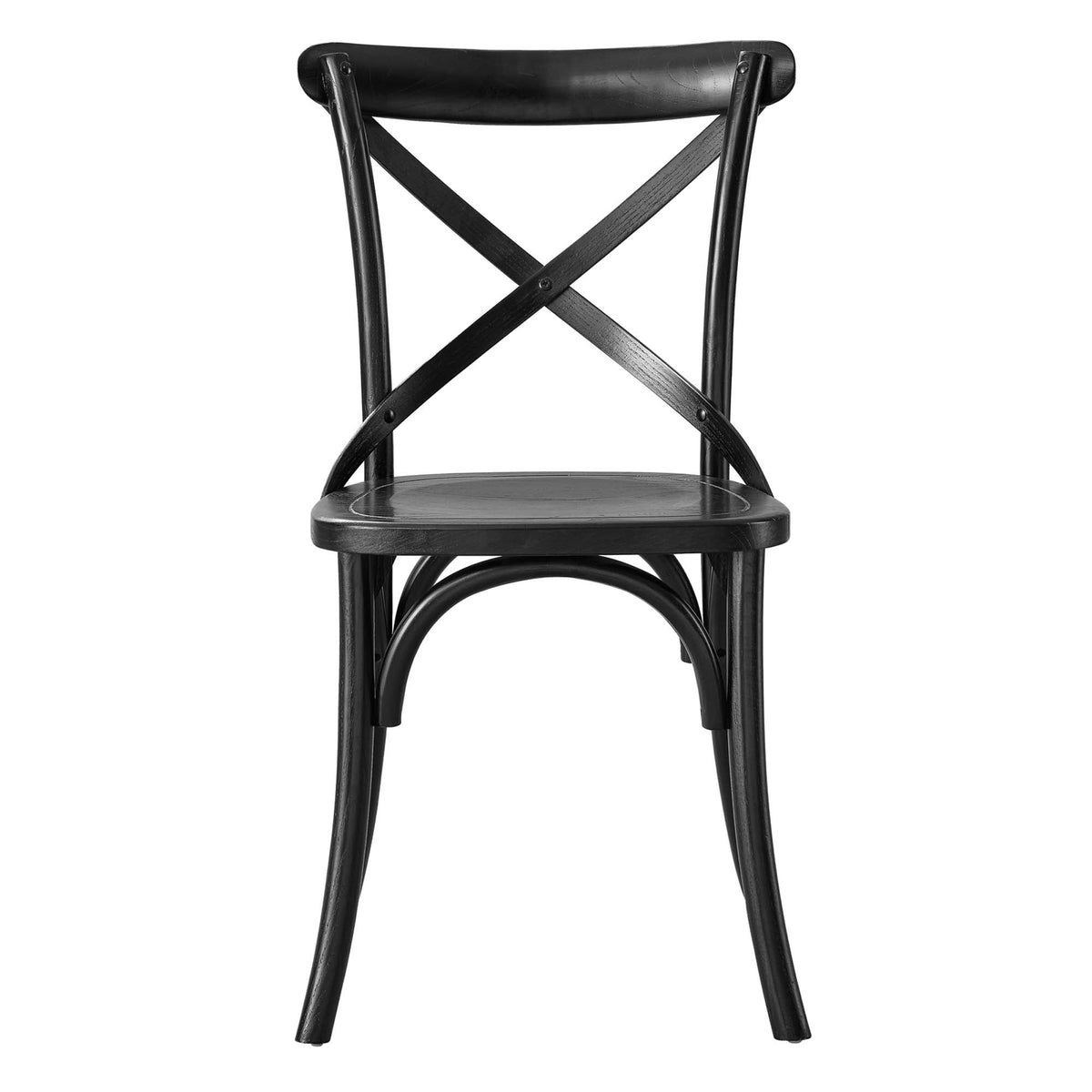 Gear Dining Side Chair by Modway - Black / Gray / Midnight Blue / Natural / Walnut / White, photo 5 of 42