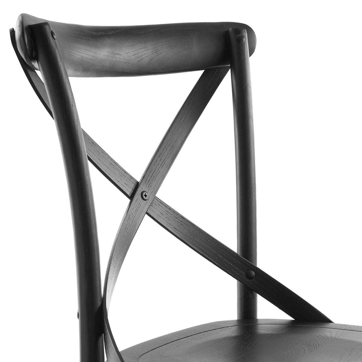 Gear Dining Side Chair by Modway - Black / Gray / Midnight Blue / Natural / Walnut / White, photo 8 of 42