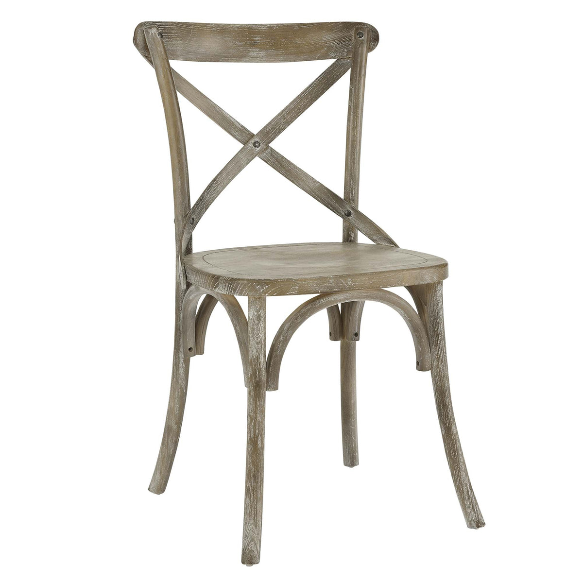 Gear Dining Side Chair by Modway - Black / Gray / Midnight Blue / Natural / Walnut / White, photo 12 of 42