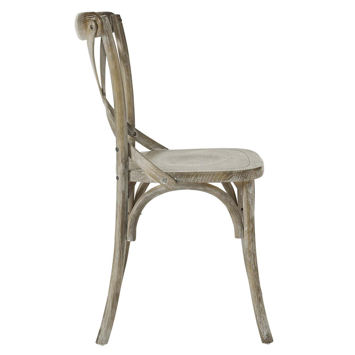 Gear Dining Side Chair by Modway - Black / Gray / Midnight Blue / Natural / Walnut / White, photo 15 of 42