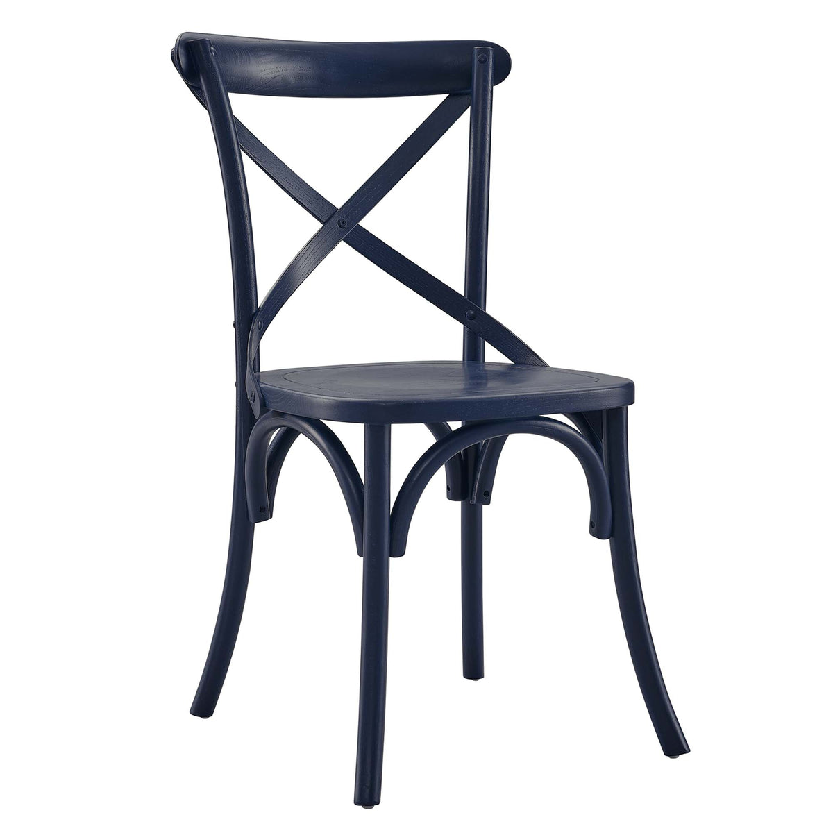 Gear Dining Side Chair by Modway - Black / Gray / Midnight Blue / Natural / Walnut / White, photo 23 of 42
