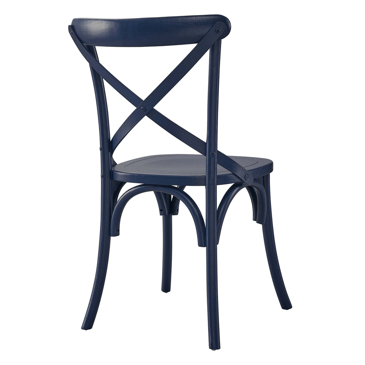 Gear Dining Side Chair by Modway - Black / Gray / Midnight Blue / Natural / Walnut / White, photo 26 of 42