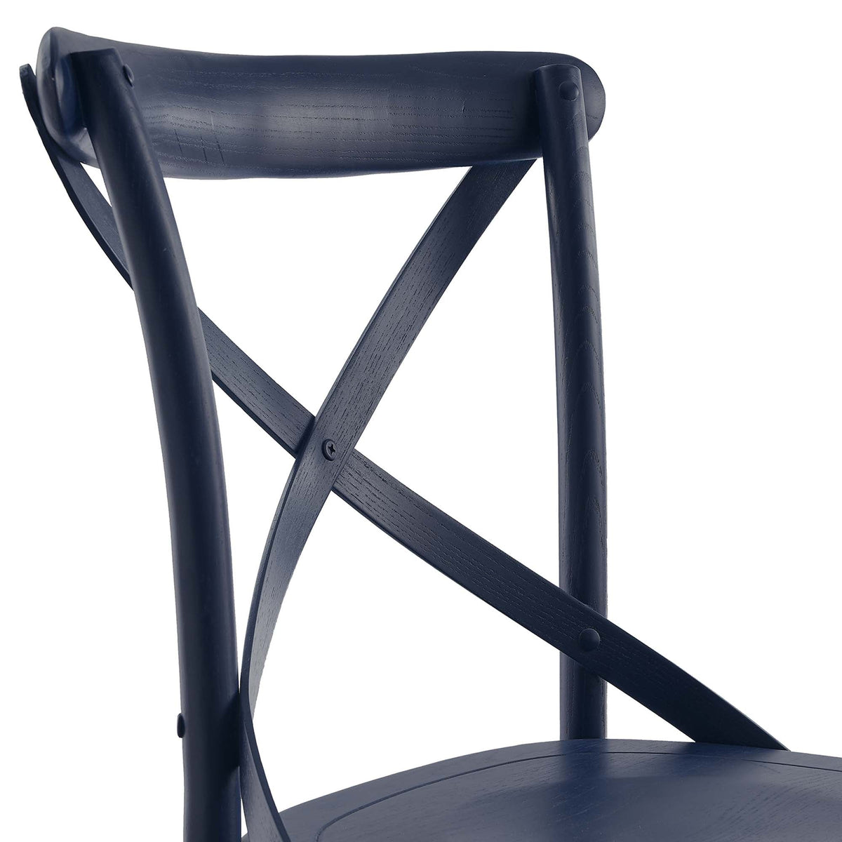 Gear Dining Side Chair by Modway - Black / Gray / Midnight Blue / Natural / Walnut / White, photo 30 of 42