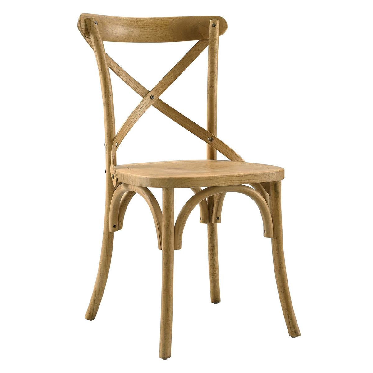 Gear Dining Side Chair by Modway - Black / Gray / Midnight Blue / Natural / Walnut / White, photo 34 of 42
