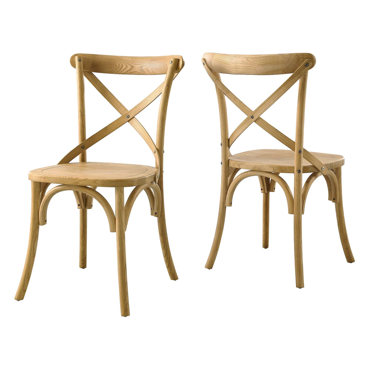 Gear Dining Side Chair by Modway - Black / Gray / Midnight Blue / Natural / Walnut / White, photo 40 of 42