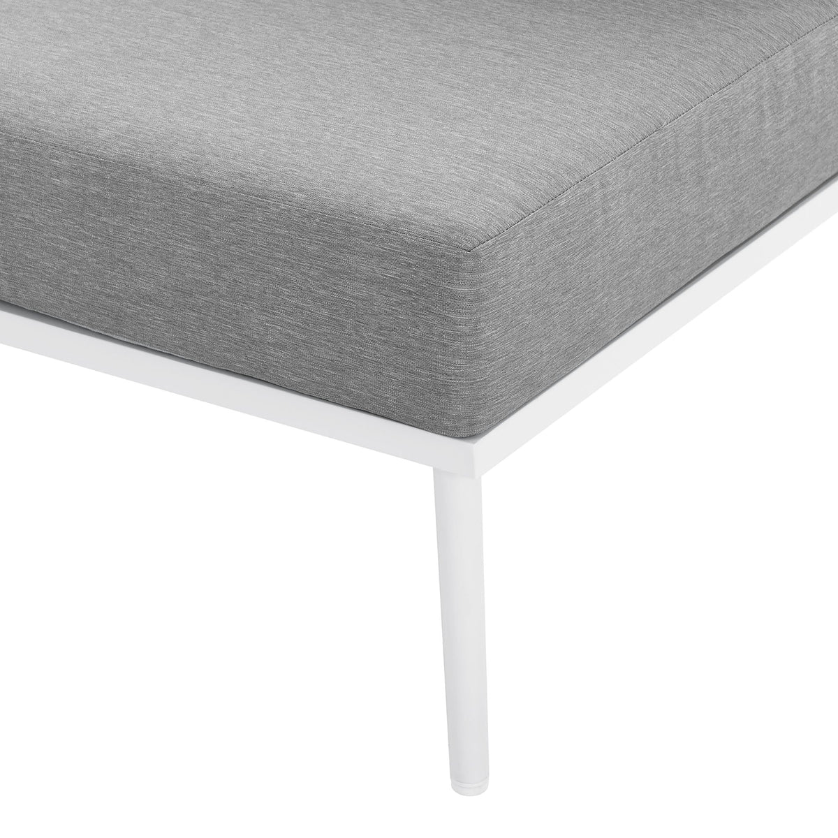 Stance Outdoor Patio Aluminum Armless Chair by Modway, photo 3 of 8