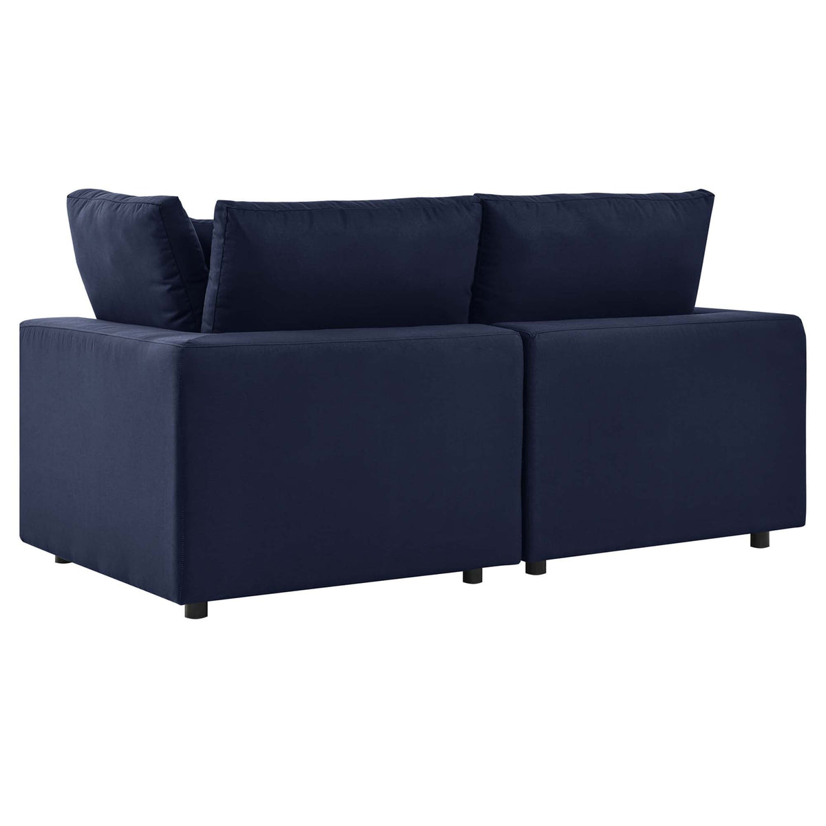 Commix Overstuffed Outdoor Patio Loveseat by Modway, photo 13 of 27