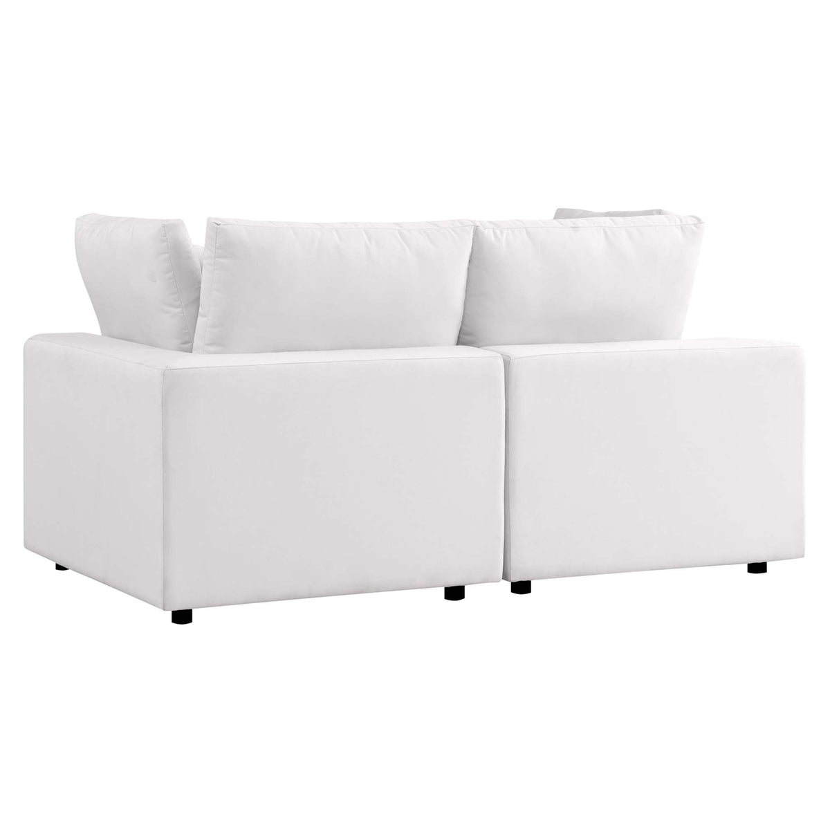 Commix Overstuffed Outdoor Patio Loveseat by Modway, photo 25 of 27