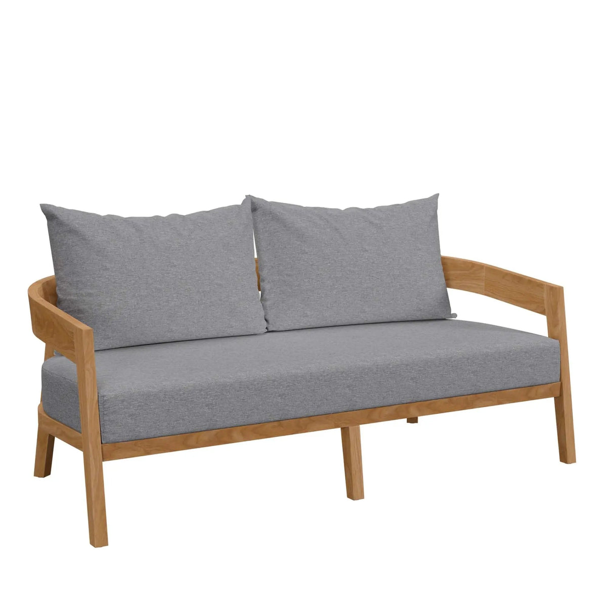 Brisbane Teak Wood Outdoor Patio Loveseat by Modway by HouseOfZazla