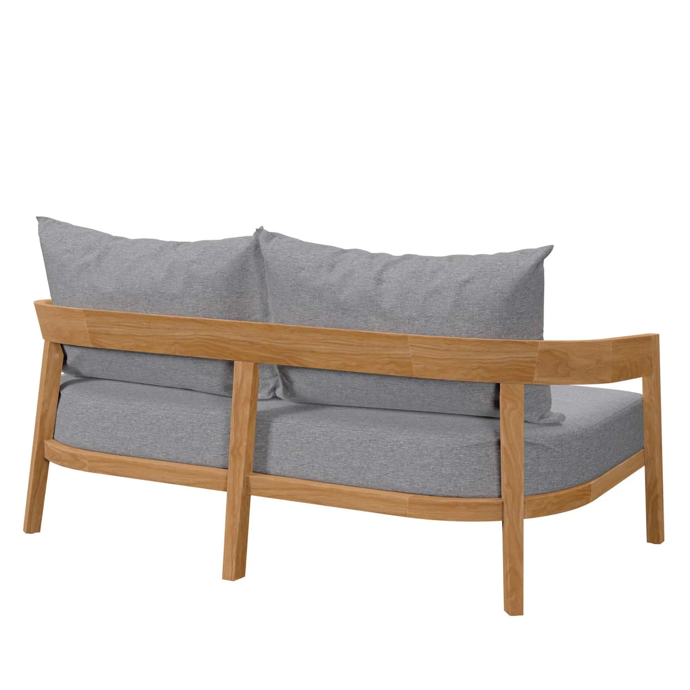 Brisbane Teak Wood Outdoor Patio Loveseat by Modway by HouseOfZazla