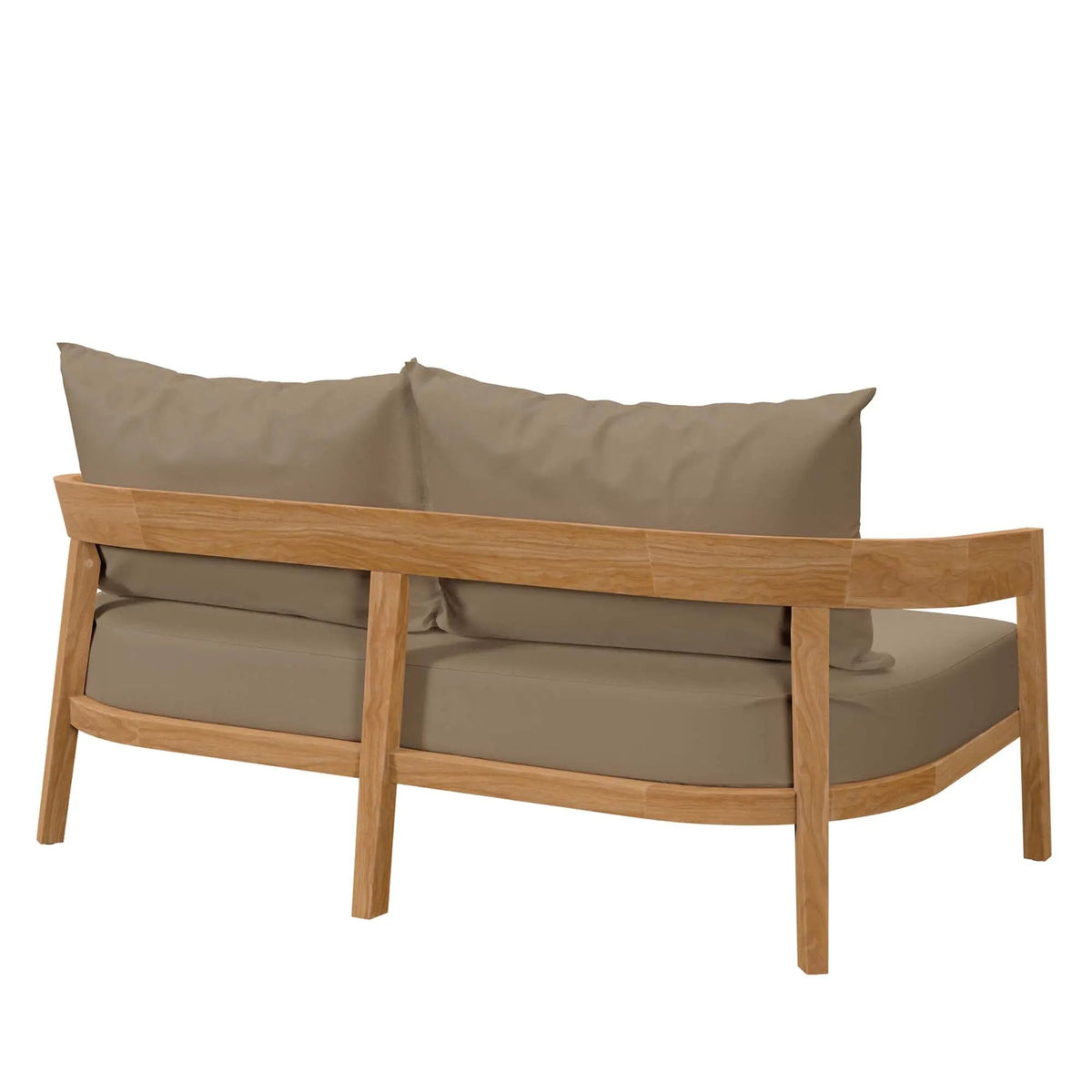 Brisbane Teak Wood Outdoor Patio Loveseat by Modway by HouseOfZazla