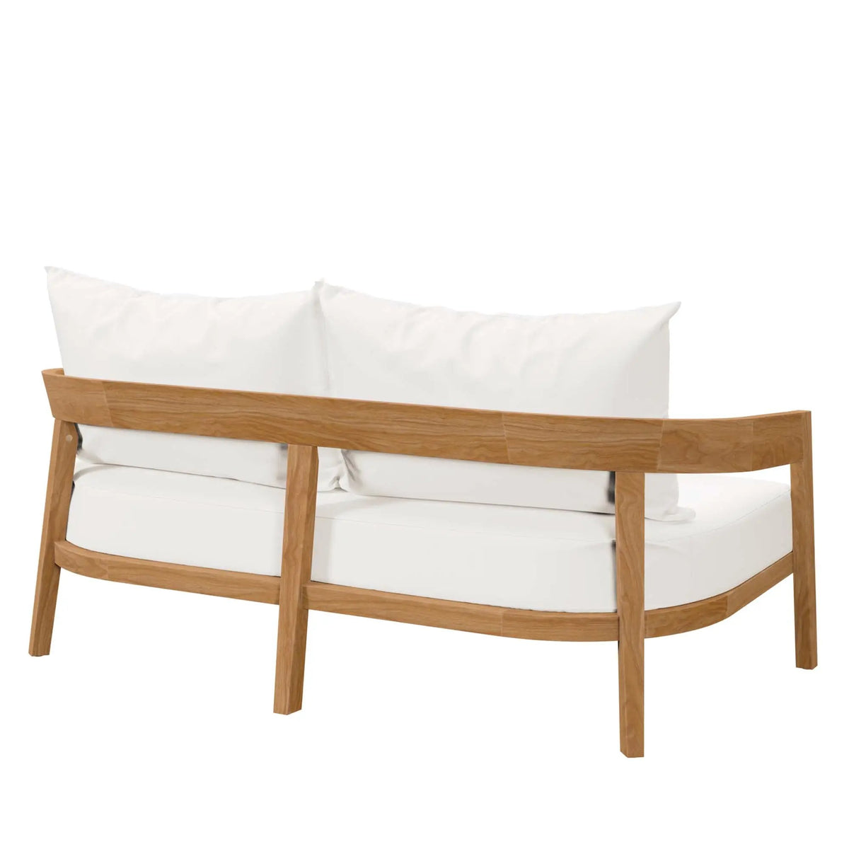 Brisbane Teak Wood Outdoor Patio Loveseat by Modway by HouseOfZazla