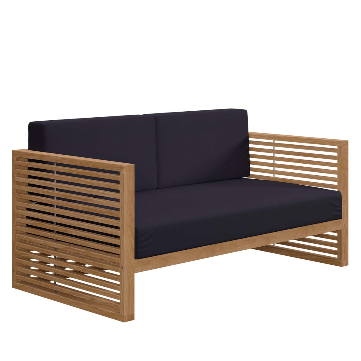 Carlsbad Teak Wood Outdoor Patio Loveseat by Modway, photo 9 of 24