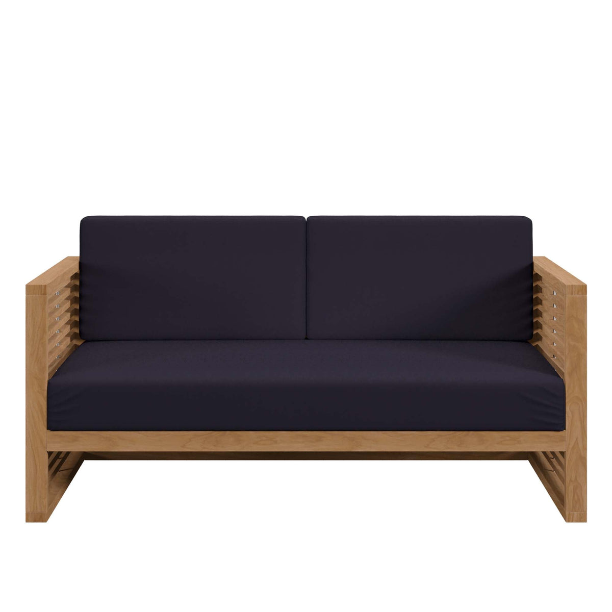 Carlsbad Teak Wood Outdoor Patio Loveseat by Modway, photo 13 of 24