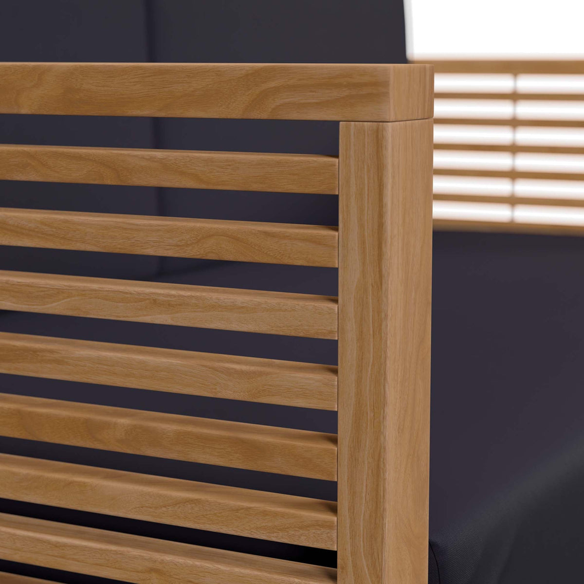 Carlsbad Teak Wood Outdoor Patio Loveseat by Modway, photo 14 of 24