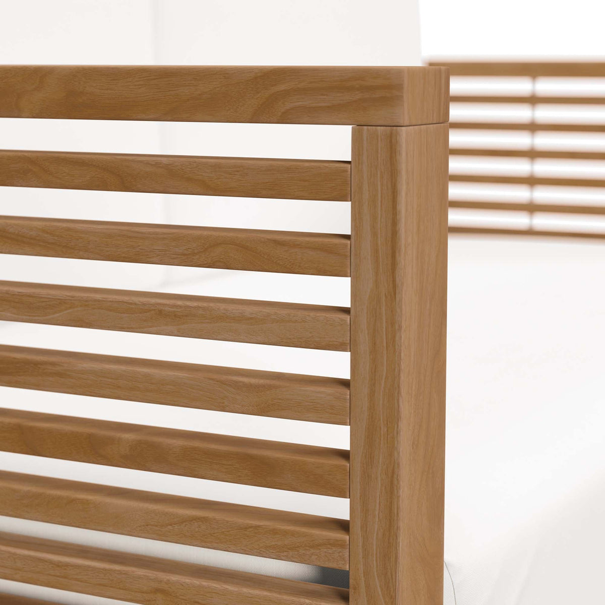 Carlsbad Teak Wood Outdoor Patio Loveseat by Modway, photo 22 of 24