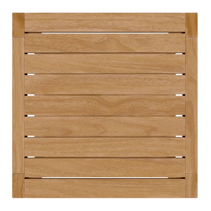 Carlsbad Teak Wood Outdoor Patio Side Table by Modway by HouseOfZazla