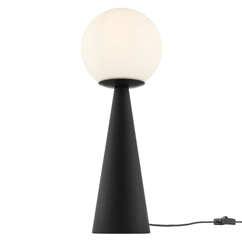 Apex Glass Globe Glass Table Lamp by Modway, photo 4 of 8