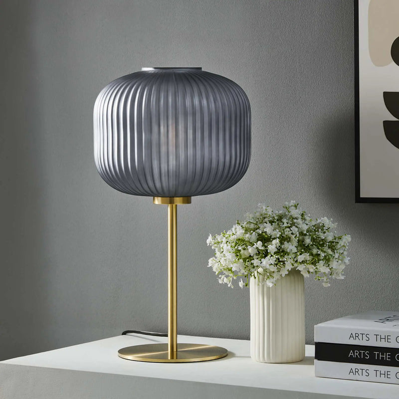 Reprise Glass Sphere Glass and Metal Table Lamp by Modway by HouseOfZazla