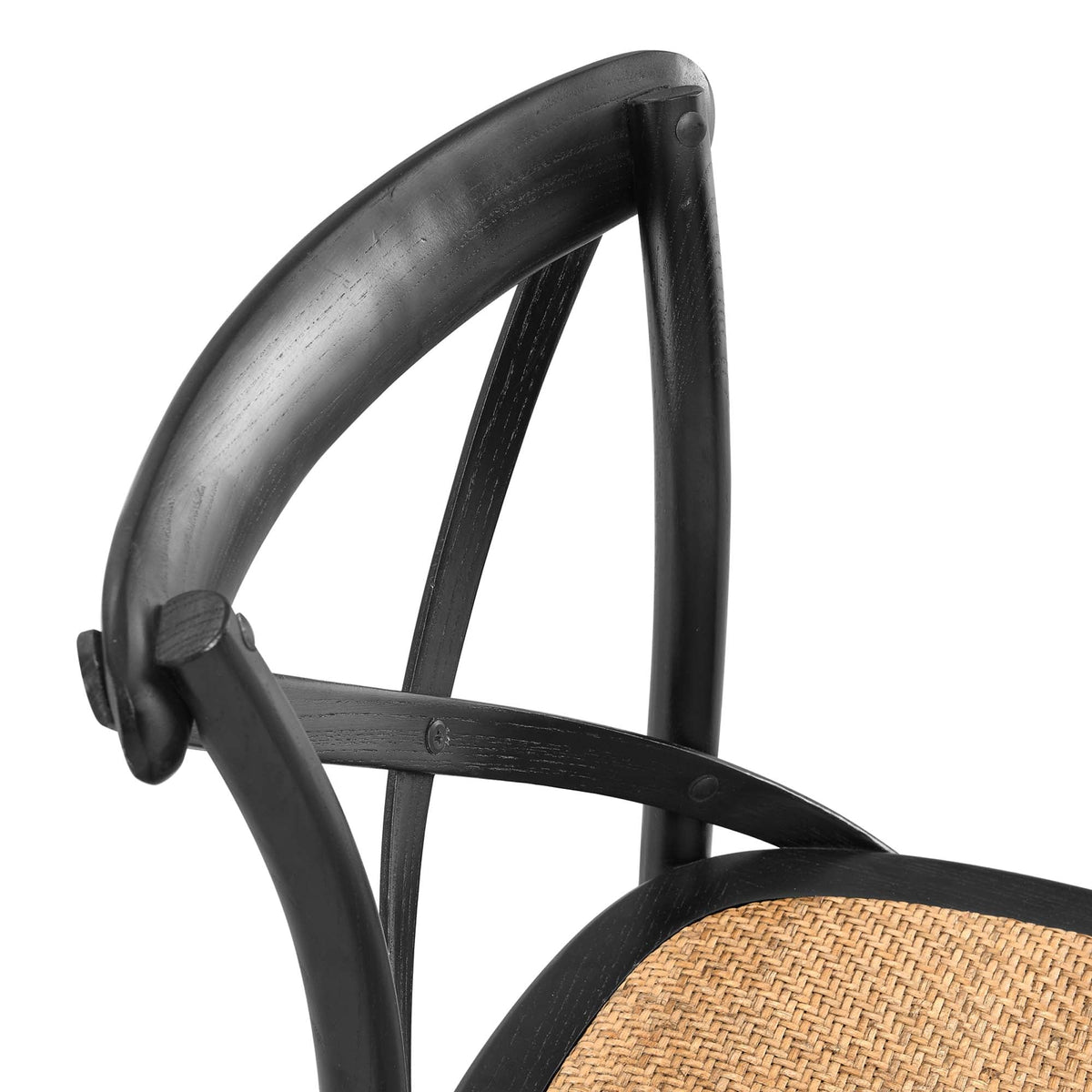 Gear Bar Stool by Modway - Black / Gray / Midnight Blue / Natural / Walnut / White (EEI-5668), photo 7 of 42