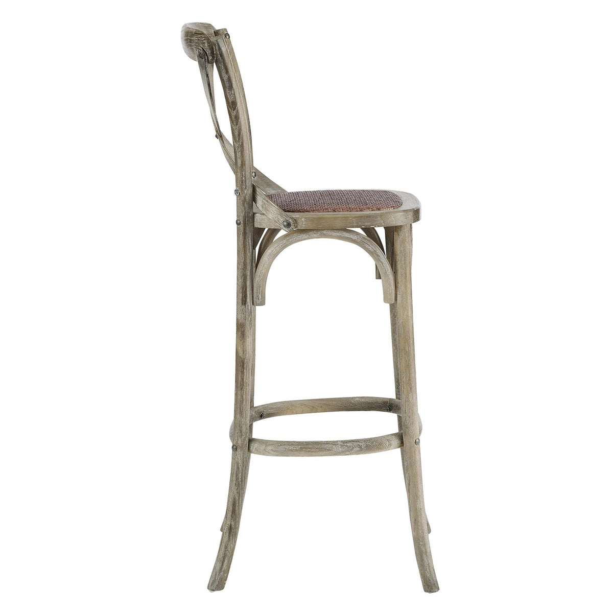 Gear Bar Stool by Modway - Black / Gray / Midnight Blue / Natural / Walnut / White (EEI-5668), photo 14 of 42