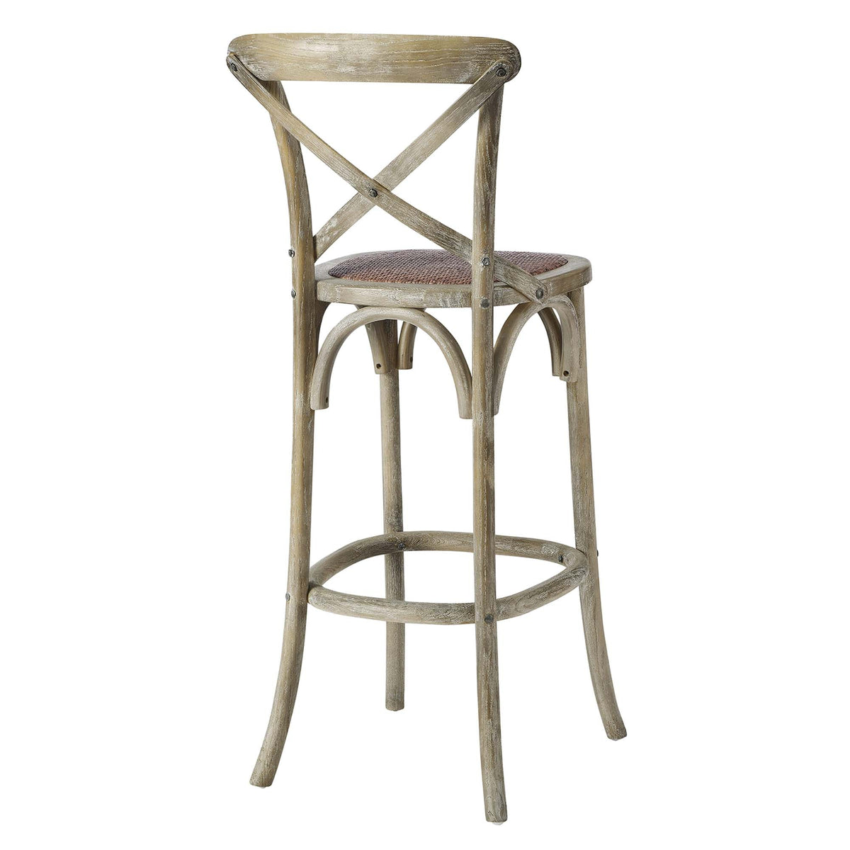 Gear Bar Stool by Modway - Black / Gray / Midnight Blue / Natural / Walnut / White (EEI-5668), photo 15 of 42