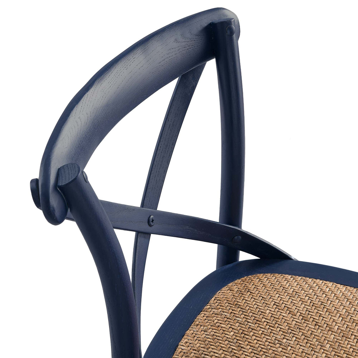 Gear Bar Stool by Modway - Black / Gray / Midnight Blue / Natural / Walnut / White (EEI-5668), photo 27 of 42