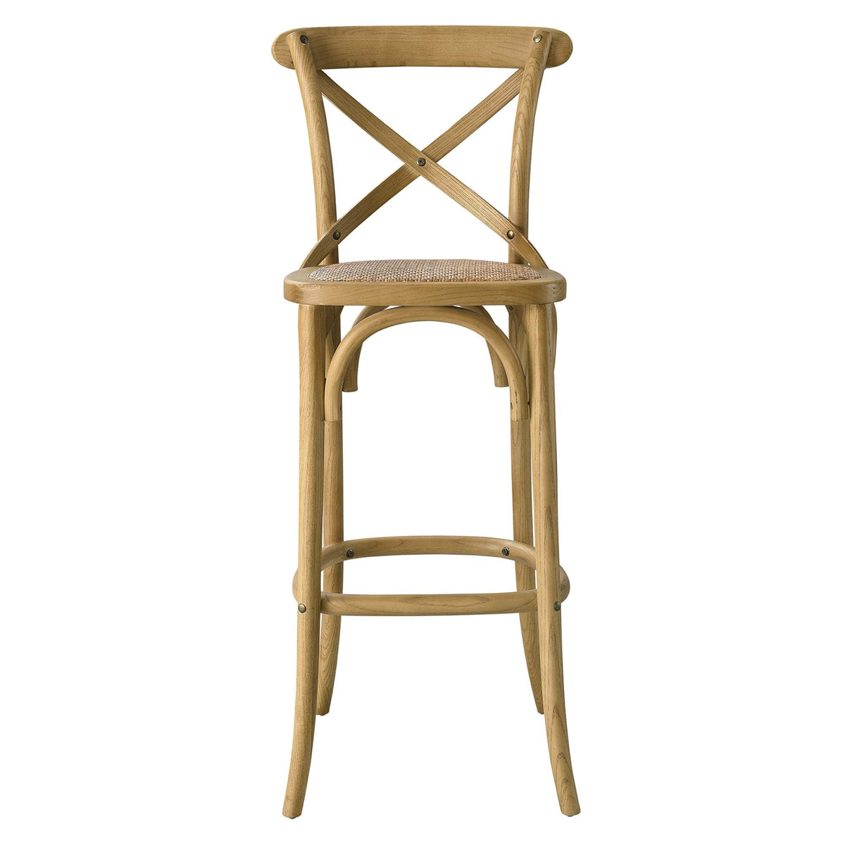 Gear Bar Stool by Modway - Black / Gray / Midnight Blue / Natural / Walnut / White (EEI-5668), photo 37 of 42