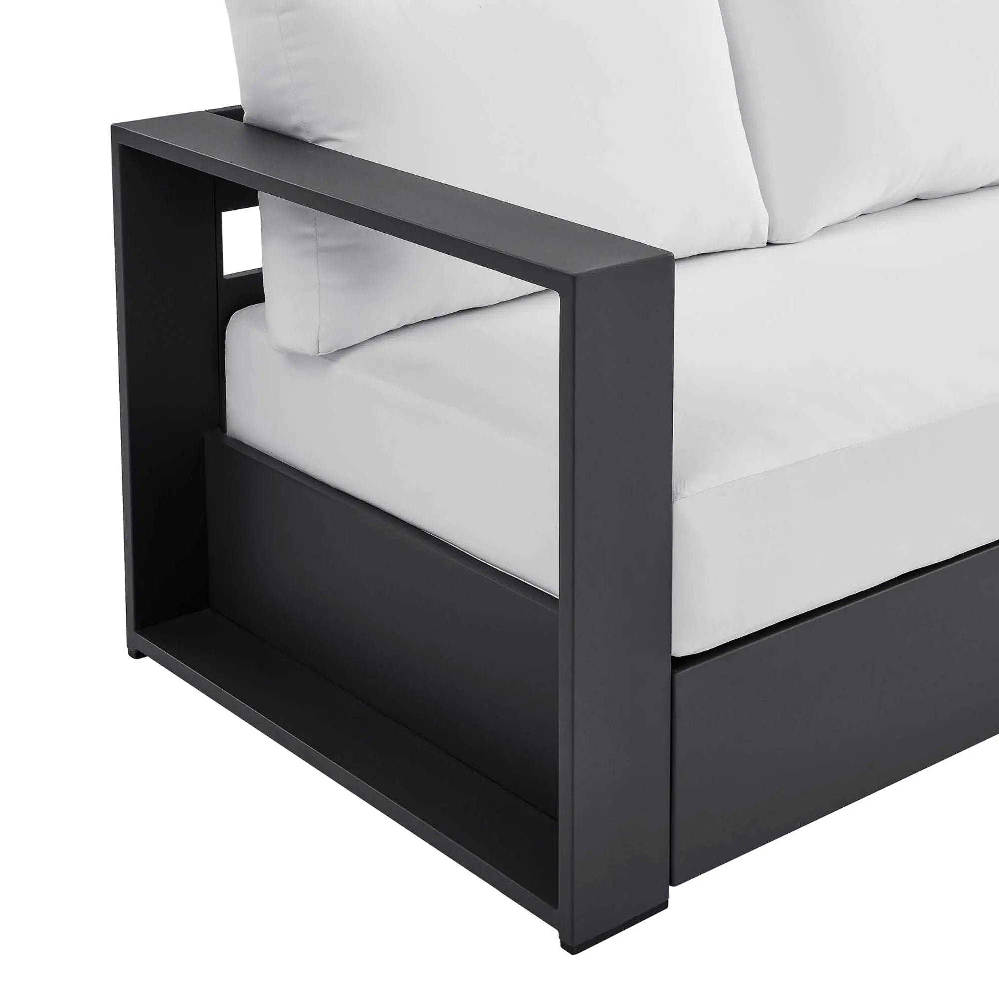 Tahoe Outdoor Patio Powder-Coated Aluminum Sofa by Modway by HouseOfZazla