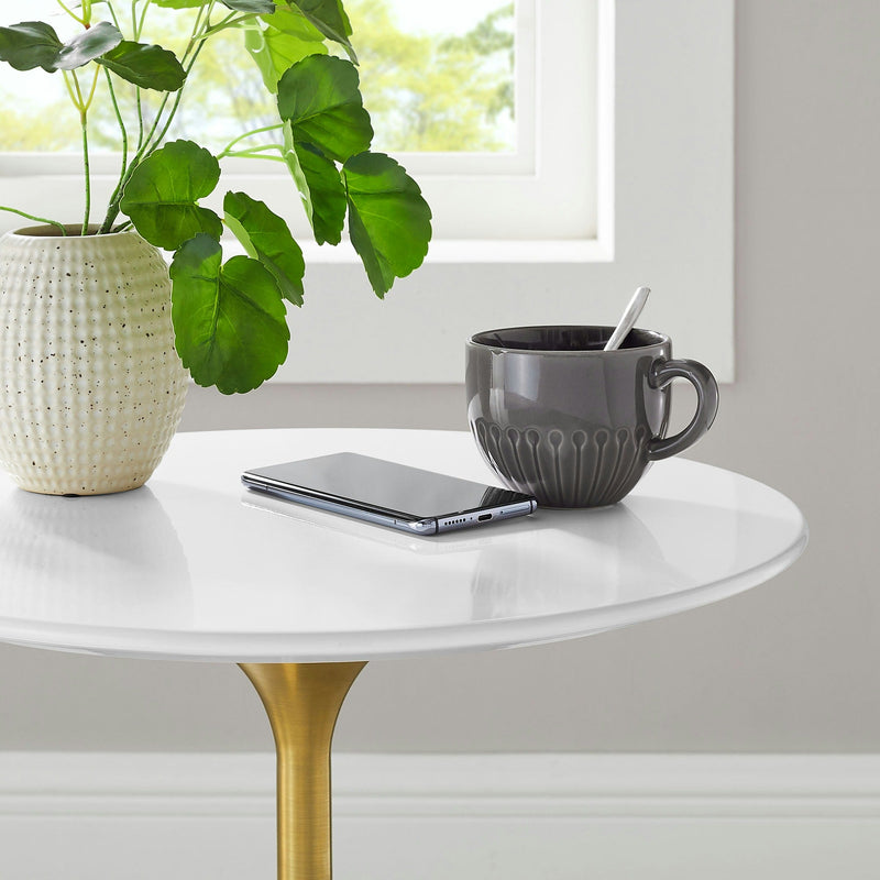 Lippa 20" Round Wood Side Table by Modway - EEI-5686, photo 7 of 7