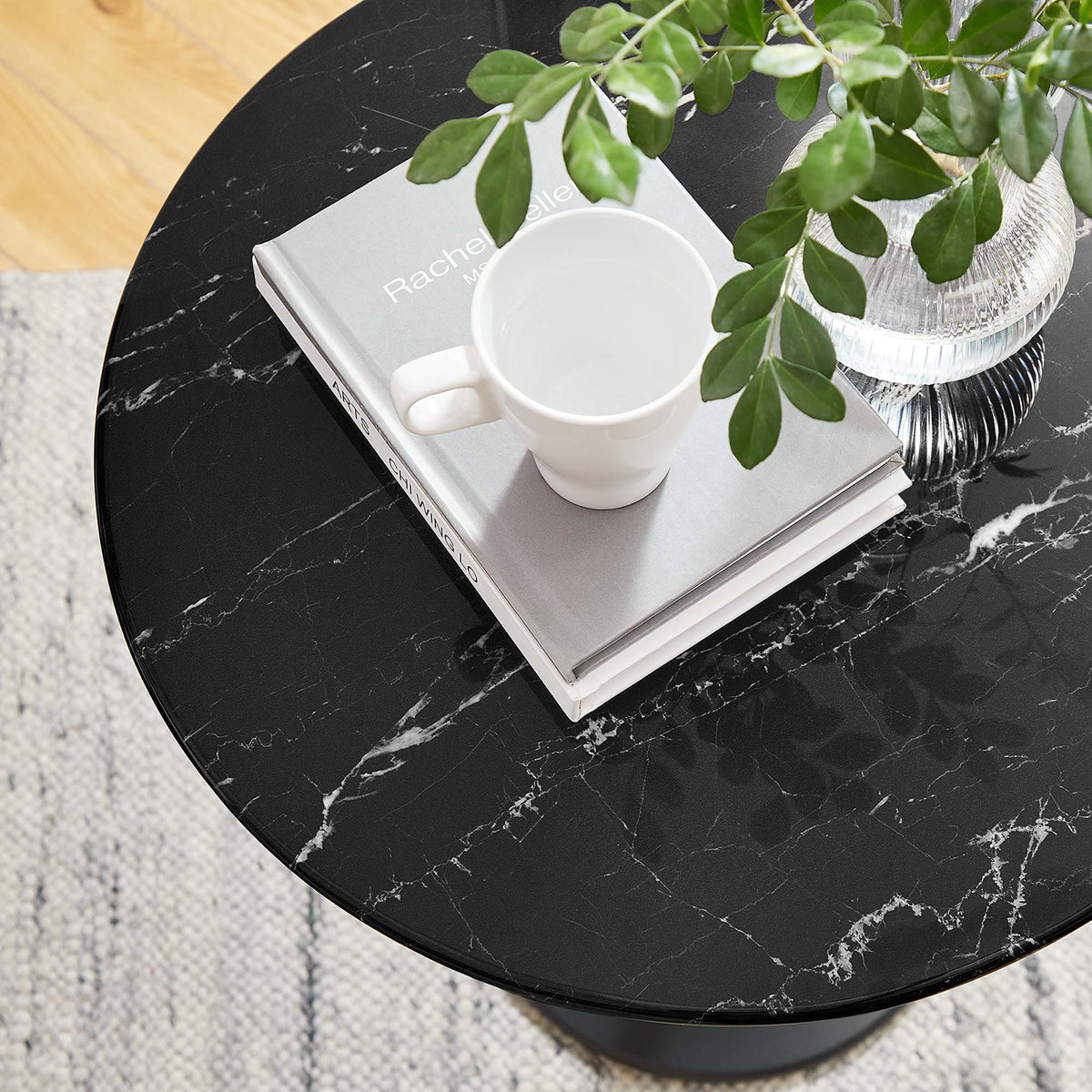 Lippa Round Faux Marble Side Table by Modway, photo 35 of 40